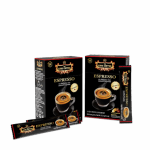 Gói Cà Phê Hòa Tan Espresso KING COFFEE – Hộp 15 gói x 2.5g
