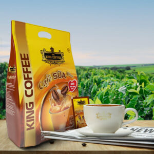 Mua Cà Phê Sữa Hòa Tan PLUS 3IN1 KING COFFEE - Túi 1kg (50 gói x 20g)