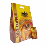 Túi Cà Phê Sữa PLUS Hòa Tan 3IN1 KING COFFEE - Túi 1kg (50 gói x 20g)