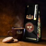 KING COFFEE Da Lat whole bean coffee – Bag 340g