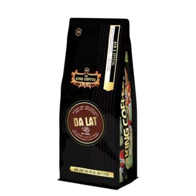 Cà Phê Hạt Rang Đà Lạt KING COFFEE - Túi 340g