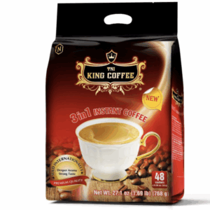 Cà Phê Hòa Tan 3IN1 KING COFFEE - Túi 48 gói x 16g