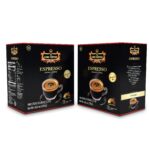 Hộp Cà Phê Hòa Tan Espresso KING COFFEE – Hộp 100 gói x 2.5g