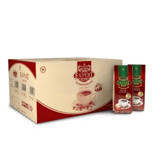 King-coffee-Expert-Blend-2-Tui-500gr-carton.jpg Thùng Cà Phê Rang Xay Expert Blend 2 KING COFFEE - Túi 500g