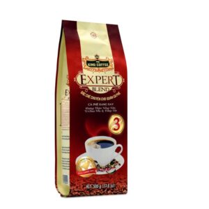 King-coffee-Expert-Blend-3-Tui-500gr-EV.jpg Cà Phê Rang Xay Expert Blend 3 KING COFFEE - Túi 500g