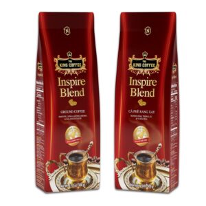 Túi Cà Phê Rang Xay Inspire Blend KING COFFEE - Túi 500gr