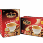 Hộp Cà Phê Hòa Tan 3IN1 KING COFFEE - Hộp 18 gói x 16g