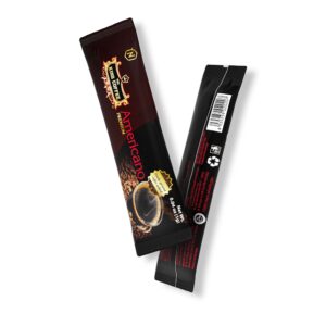 Gói Cà Phê Hòa Tan Americano Cao Cấp KING COFFEE - Hộp 15 gói x 1g