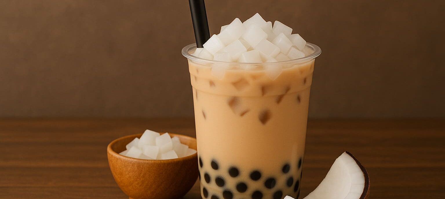 trà sữa thạch dừa