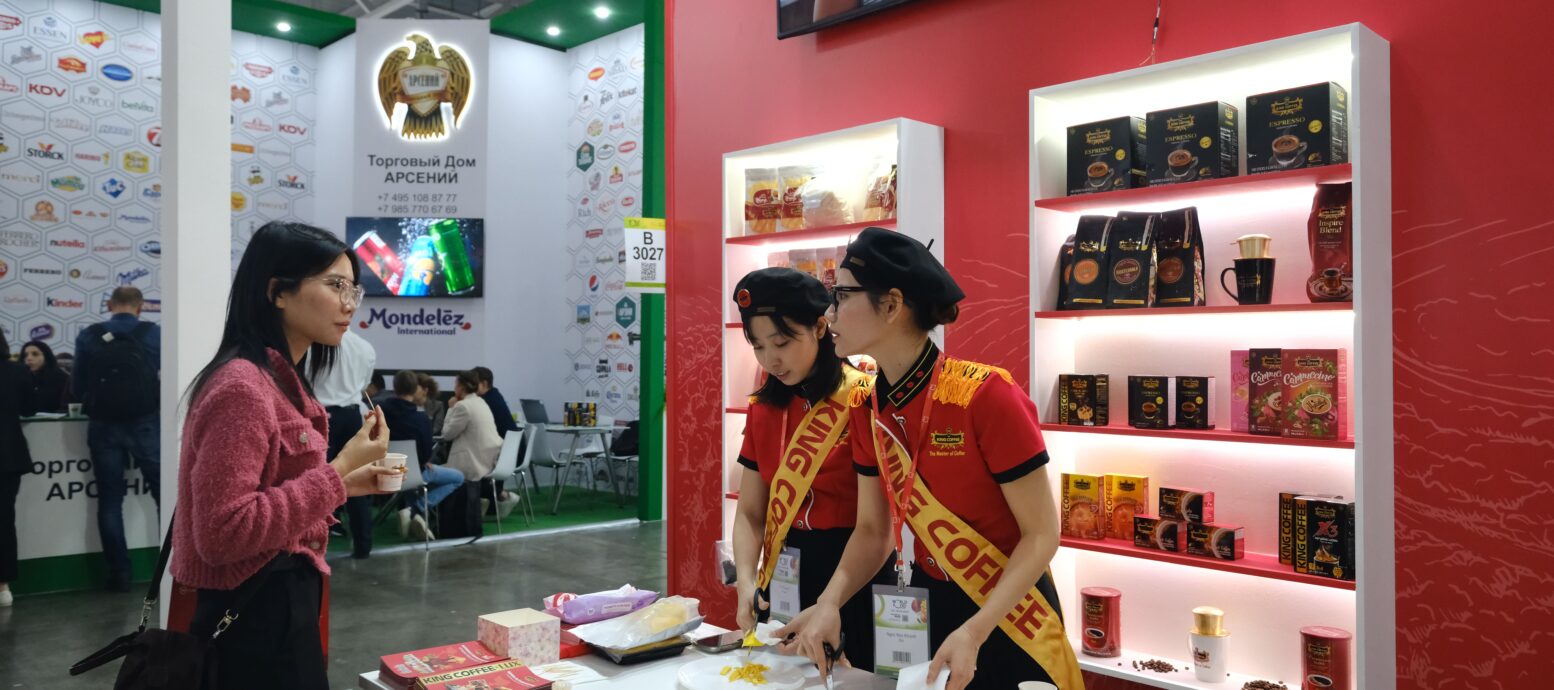 King Coffee và dấu ấn cà phê Việt tại WorldFood Moscow 2025