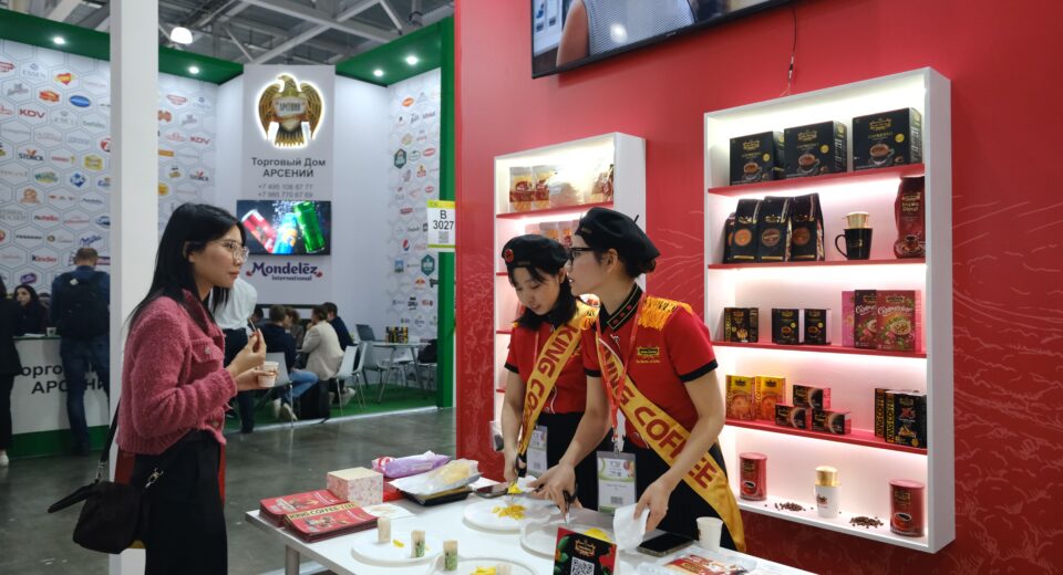 King Coffee và dấu ấn cà phê Việt tại WorldFood Moscow 2025